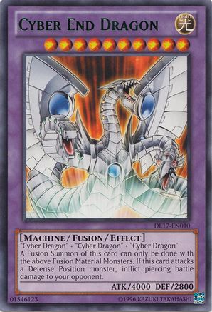 Cyber End Dragon (Green) (DL17-EN010) - Duelist League Promo Unlimited