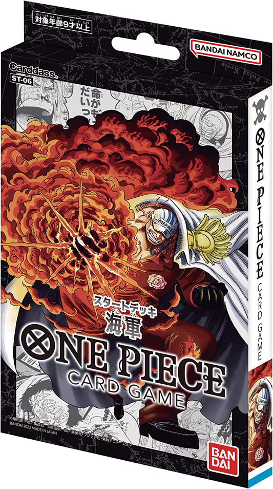 "One Piece JAPANESE" Card Game Start Deck Marine ST-06