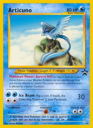 Articuno (48) 048/53  WoTC Promo - Promo