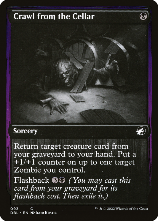 Crawl from the Cellar (DBL-093) - Innistrad: Double Feature