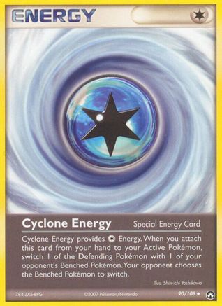 Cyclone Energy 090/108  Power Keepers - Uncommon