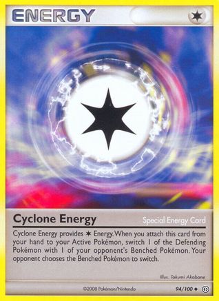 Cyclone Energy 094  - Reverse Holofoil Stormfront - Uncommon