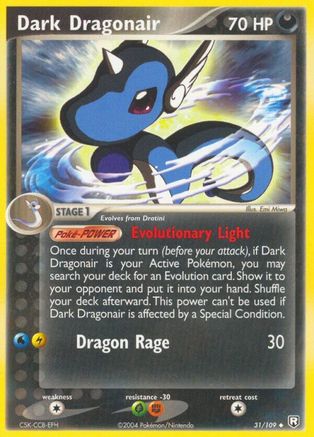 Dark Dragonair 031/109  Team Rocket Returns - Uncommon