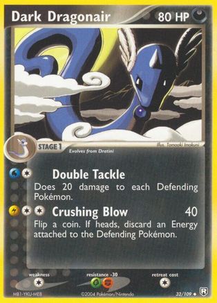 Dark Dragonair 032/109  - Reverse Holofoil Team Rocket Returns - Uncommon