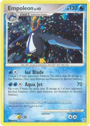 Empoleon 004/130  - Reverse Holofoil Diamond and Pearl - Holo Rare