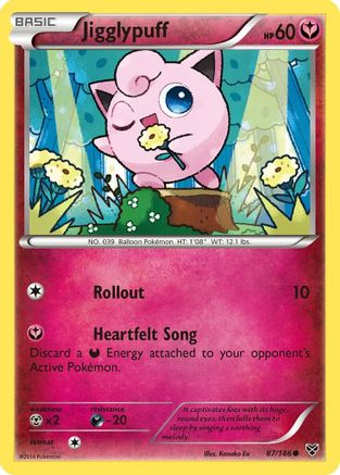 Jigglypuff (87) 087/146  XY Base Set - Common