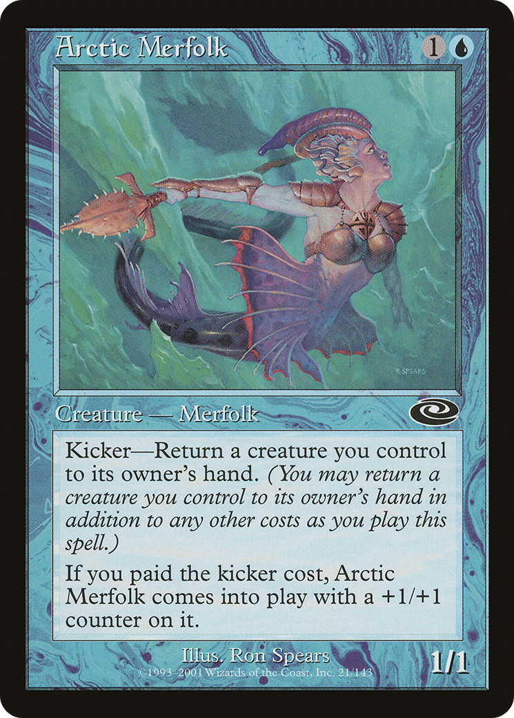 Arctic Merfolk (PLS-021) - Planeshift Foil