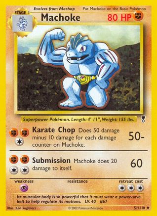Machoke 051  Legendary Collection - Uncommon