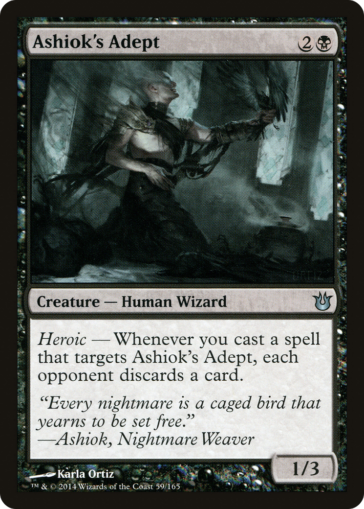 Ashiok's Adept (BNG-059) - Born of the Gods Foil