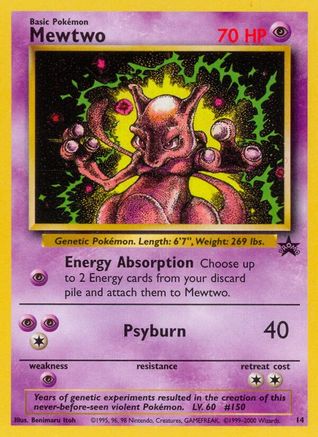 Mewtwo (14) 014/53  WoTC Promo - Promo