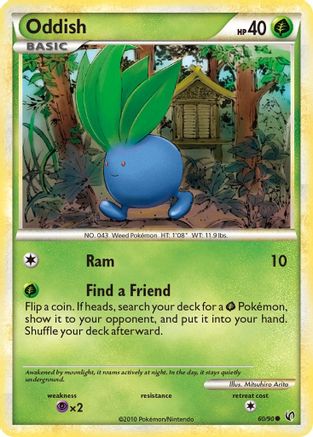 Oddish 060/90  Undaunted - Common