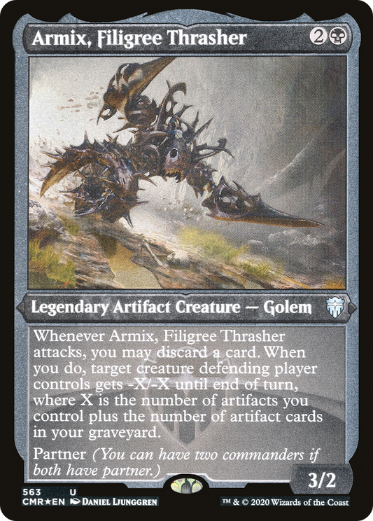 Armix, Filigree Thrasher (Foil Etched) (CMR-563) - Commander Legends Foil