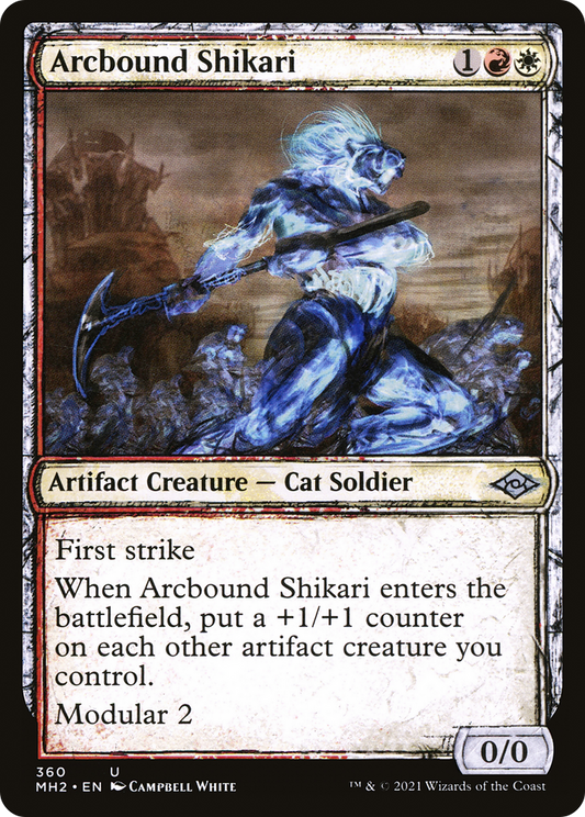 Arcbound Shikari (Showcase) (MH2-360) - Modern Horizons 2: (Showcase) Foil
