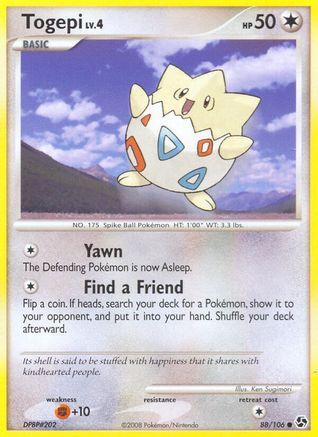 Togepi 088/106  Great Encounters - Common