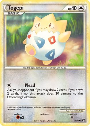 Togepi 070/90  Undaunted - Common