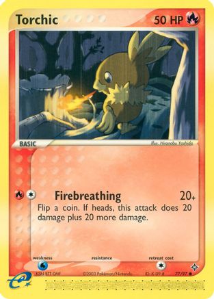 Torchic 077/97  Dragon - Common