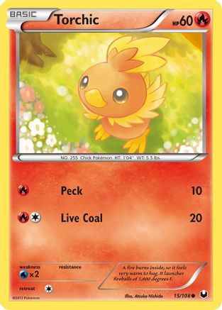 Torchic (15) 015  Dark Explorers - Common