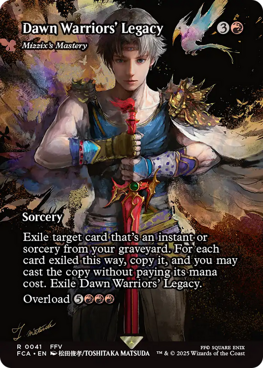Dawn Warriors' Legacy - Mizzix's Mastery (Showcase) (FCA-041) - FINAL FANTASY: Through the Ages / Dawn Warriors' Legacy (Borderless)