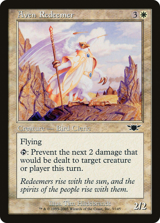 Aven Redeemer (LGN-003) - Legions Foil