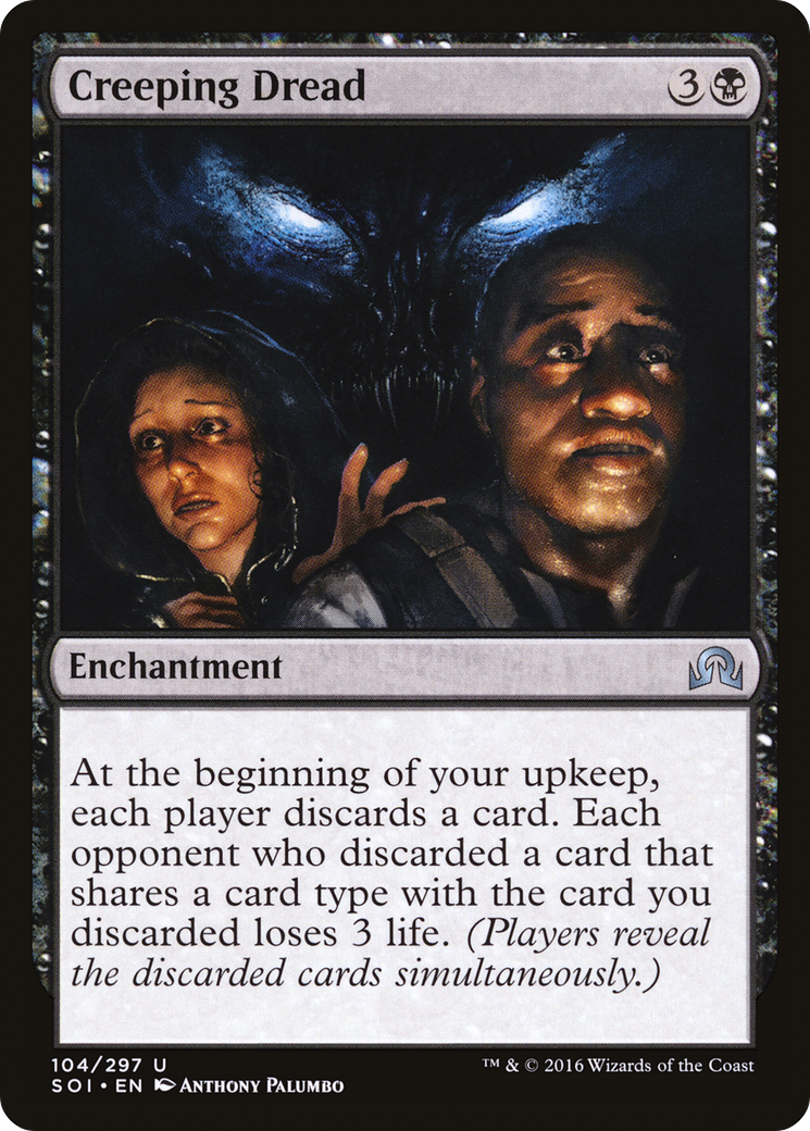 Creeping Dread (SOI-104) - Shadows over Innistrad