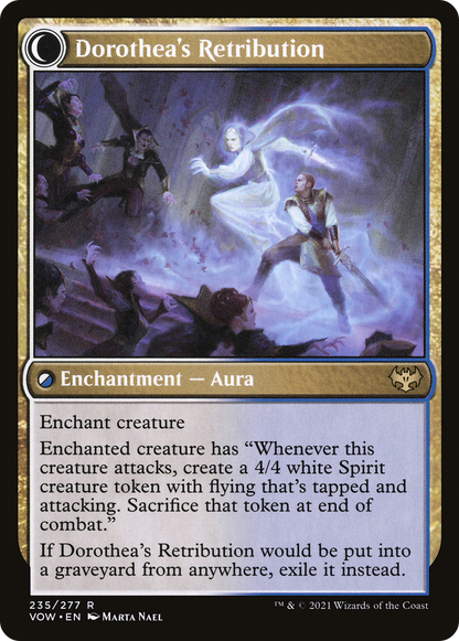 Dorothea, Vengeful Victim (VOW-235) - Innistrad: Crimson Vow: (Double Faced Transform) Foil
