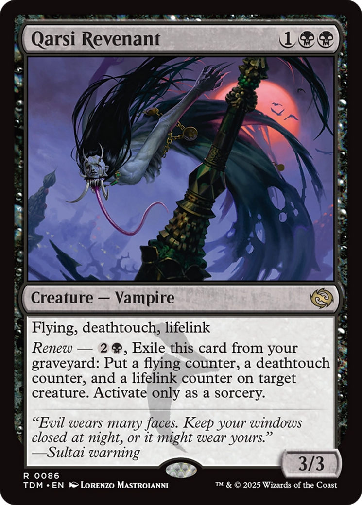Qarsi Revenant (TDM-086) - Tarkir: Dragonstorm