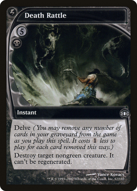 Death Rattle (FUT-082) - Future Sight Foil