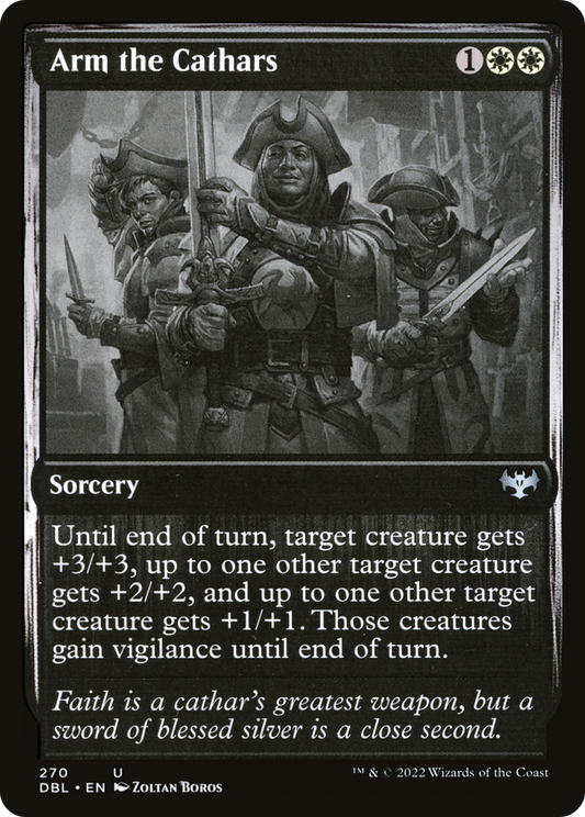 Arm the Cathars (DBL-270) - Innistrad: Double Feature