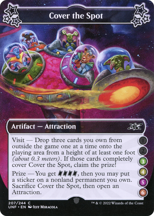 Cover the Spot (3-4-5-6) (UNF-207) - Unfinity Foil