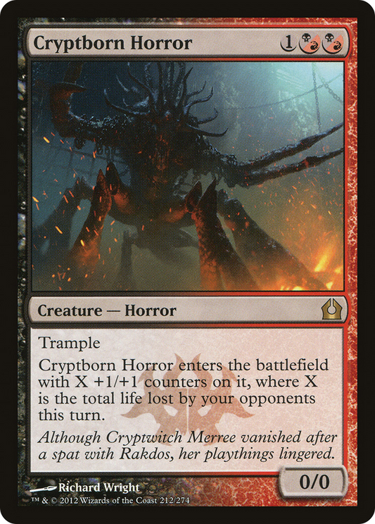 Cryptborn Horror (RTR-212) - Return to Ravnica