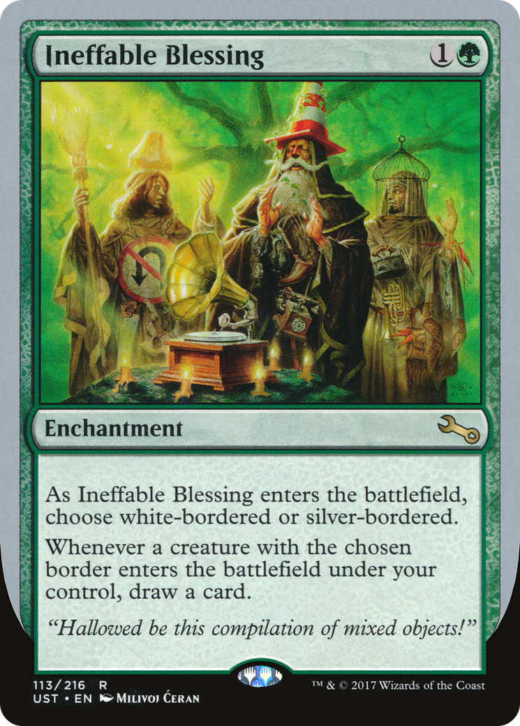 Ineffable Blessing (C) (UST-113C) - Unstable