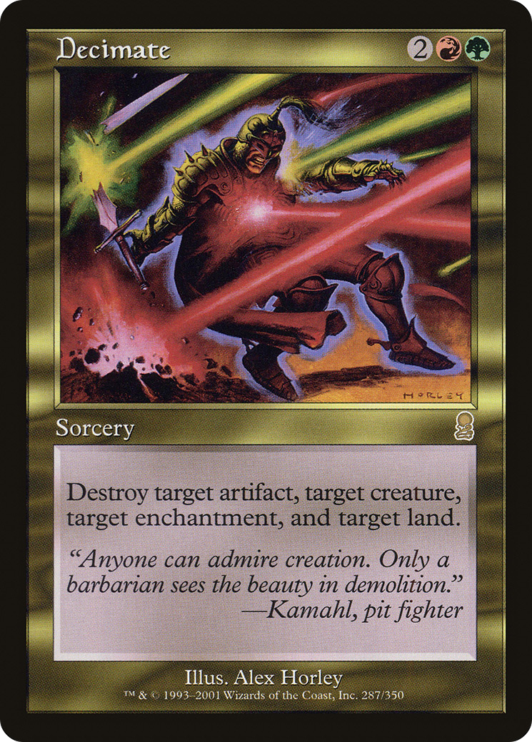 Decimate (ODY-287) - Odyssey Foil