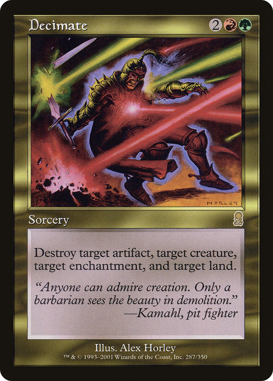 Decimate (ODY-287) - Odyssey Foil