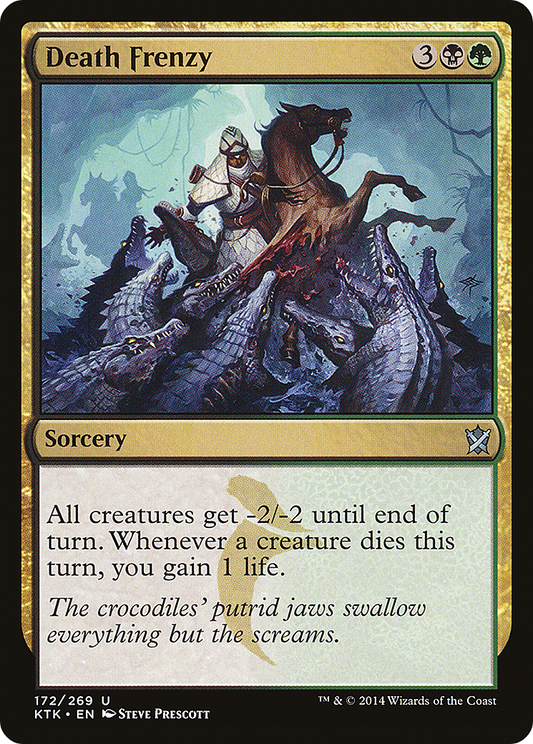 Death Frenzy (KTK-172) - Khans of Tarkir Foil