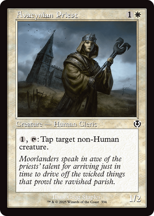 Avacynian Priest (INR-334) - Innistrad Remastered Foil
