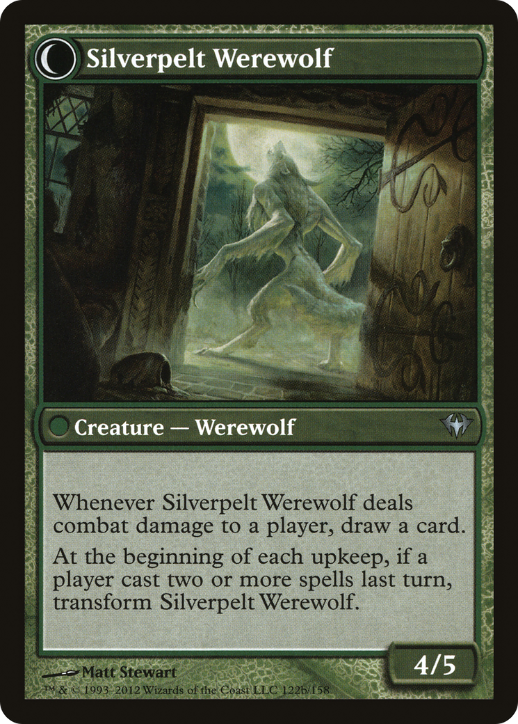 Lambholt Elder (DKA-122) - Dark Ascension: (Double Faced Transform) Foil