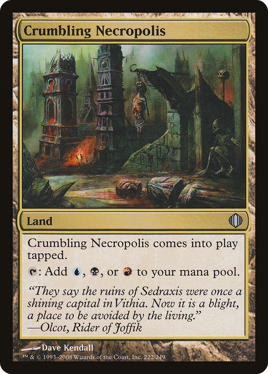 Crumbling Necropolis (ALA-222) - Shards of Alara Foil