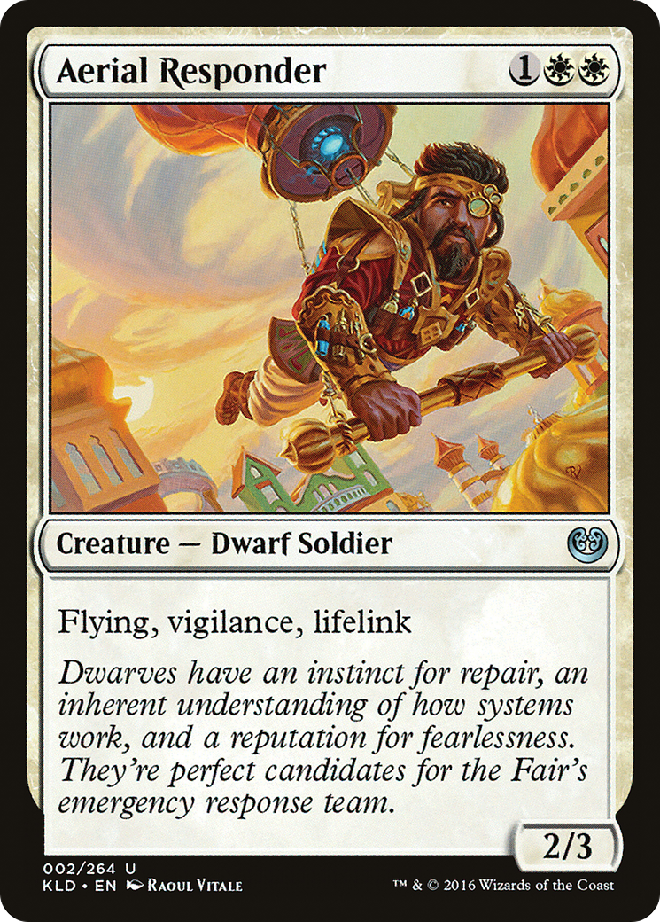Aerial Responder (KLD-002) - Kaladesh