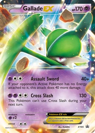 Gallade EX XY45  - Holofoil XY Promos - Promo