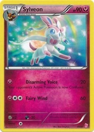 Sylveon (#15 015  XY Trainer Kit Sylveon & Noivern - Common