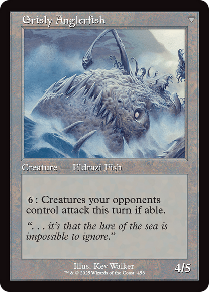 Grizzled Angler // Grisly Anglerfish (INR-458) - Innistrad Remastered