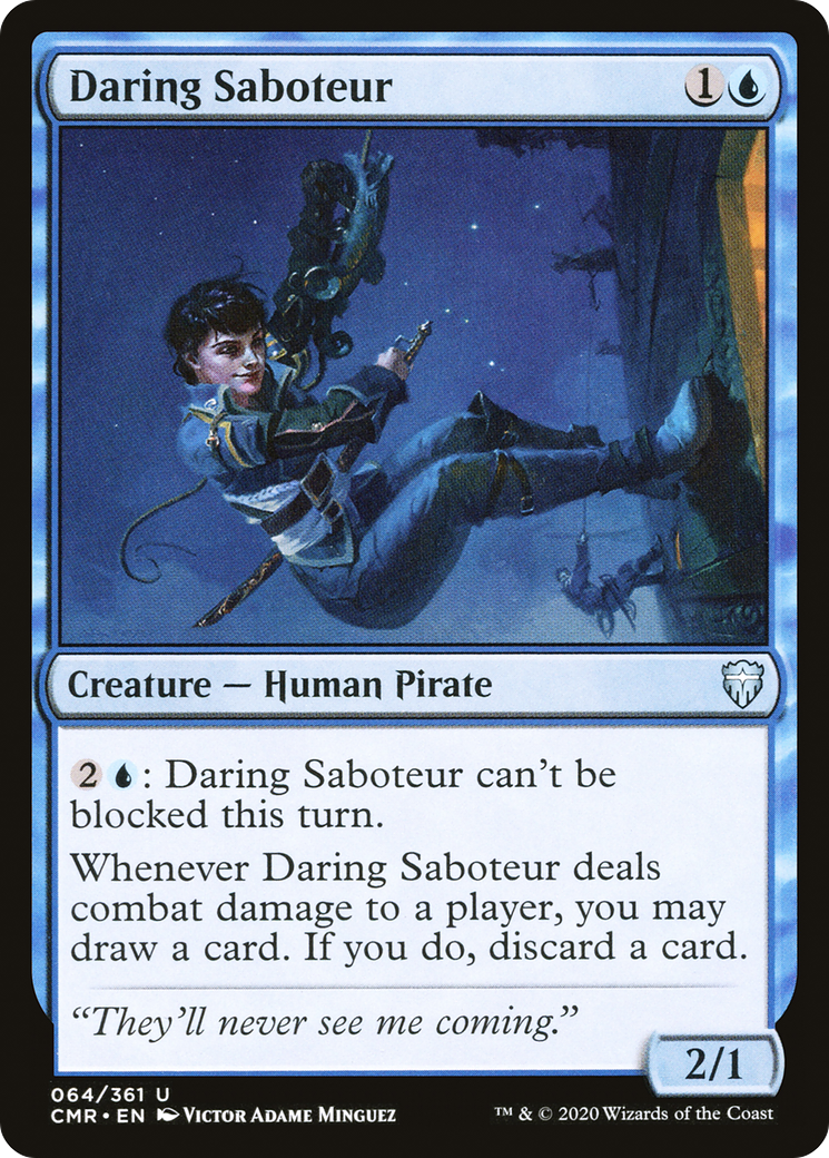 Daring Saboteur (CMR-064) - Commander Legends