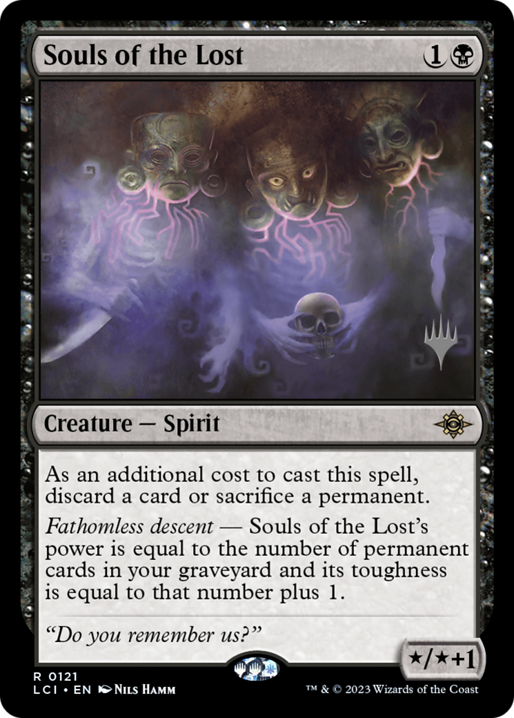 Souls of the Lost (PPLCI-121P) - The Lost Caverns of Ixalan Promos Foil