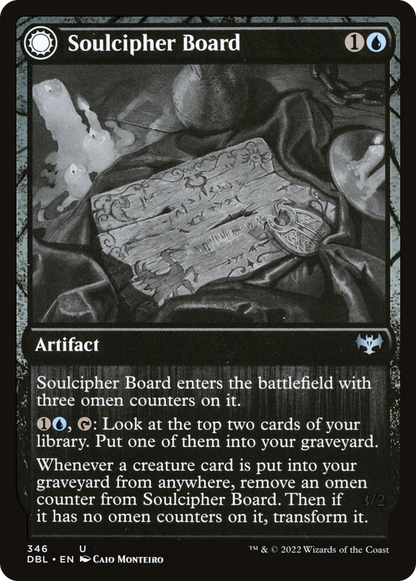 Soulcipher Board (DBL-346) - Innistrad: Double Feature: (Double Faced Transform) Foil