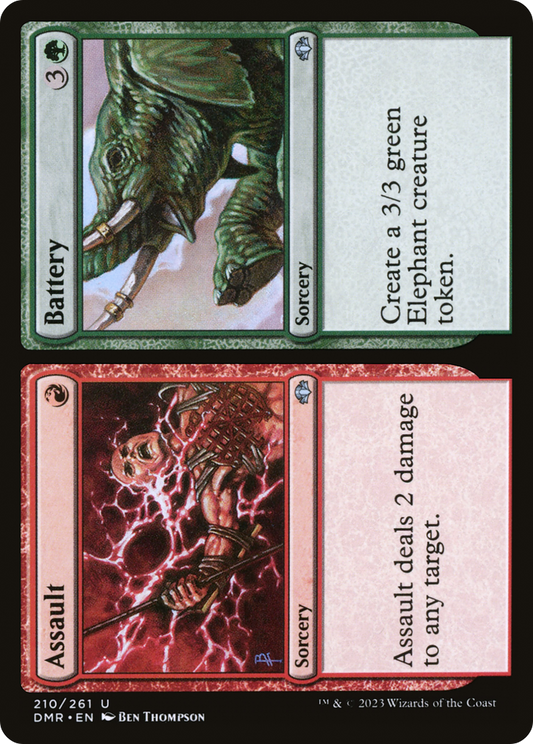 Assault // Battery (DMR-210) - Dominaria Remastered