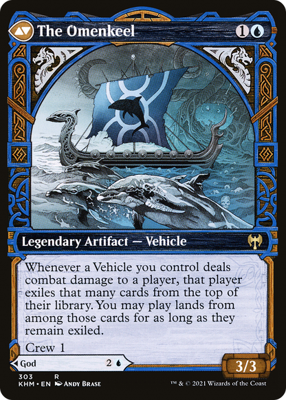 Cosima, God of the Voyage (Showcase) (KHM-303) - Kaldheim: (Showcase)