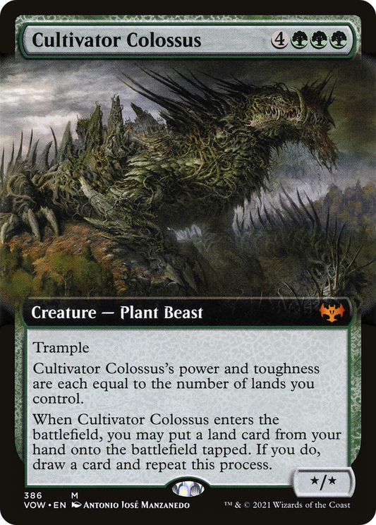 Cultivator Colossus (Extended Art) (VOW-386) - Innistrad: Crimson Vow: (Extended Art)
