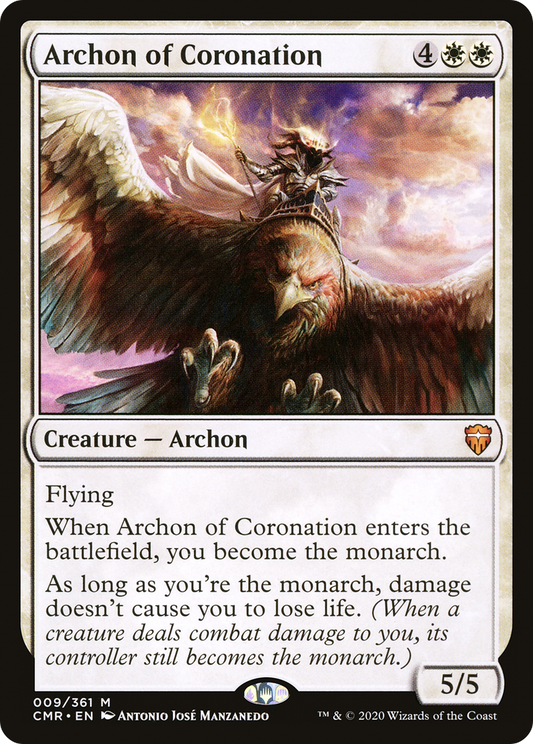 Archon of Coronation (CMR-009) - Commander Legends