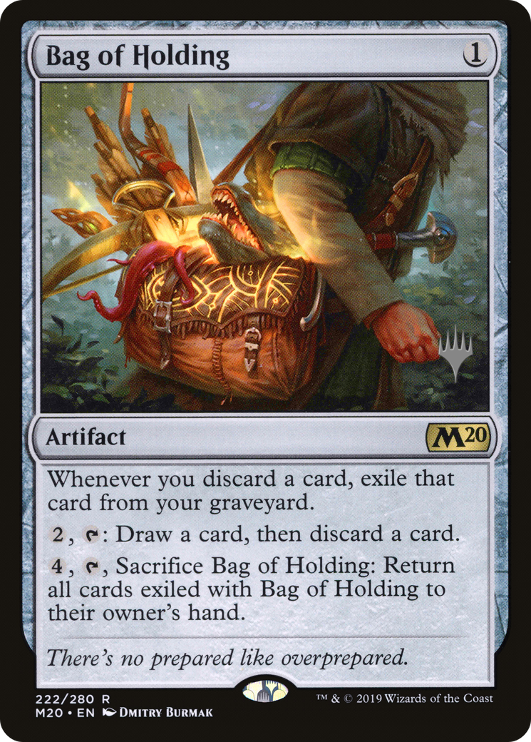 Bag of Holding (PPM20-222) - Core Set 2020 Promos Foil