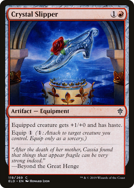 Crystal Slipper (ELD-119) - Throne of Eldraine Foil